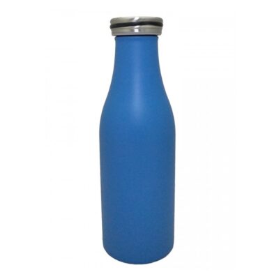 BOTELLA DE ACERO C/TAPA A ROSCA 750 ML