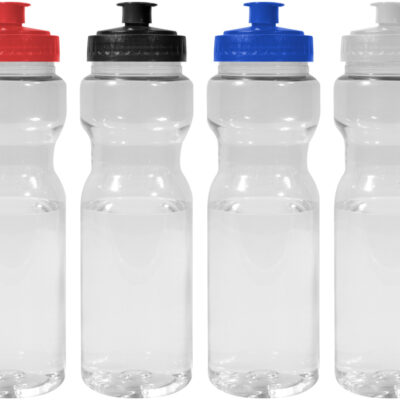 Botella de Plástico Transparente