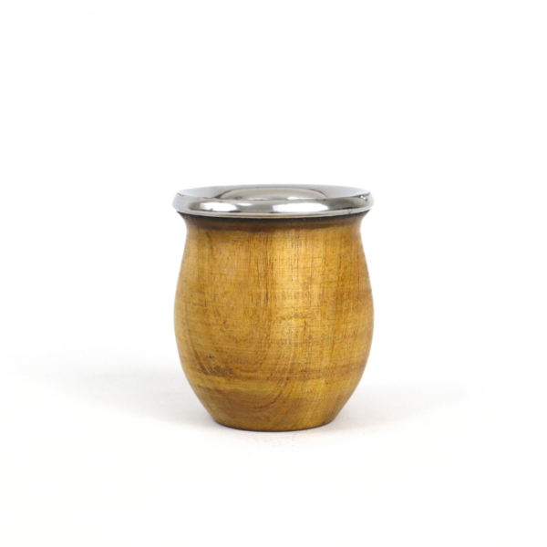 Mate Algarrobo Acero – Perita Liso