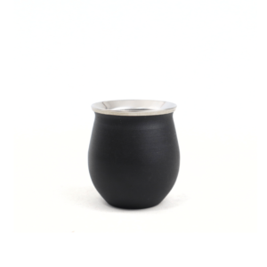 Mate Acero Térmico – Oval NEGRO