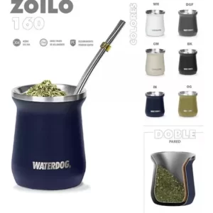 Mate acero inox 0,160 l ZOILO160