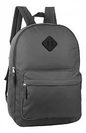 Mochila urbana Código 556 Negra y Gris