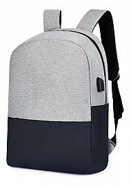 Mochila con USB porta notebook Código 3017