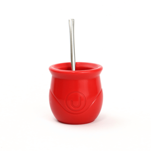 Mate Alto Impacto – Clásico con Bombilla Acero - Imagen 2