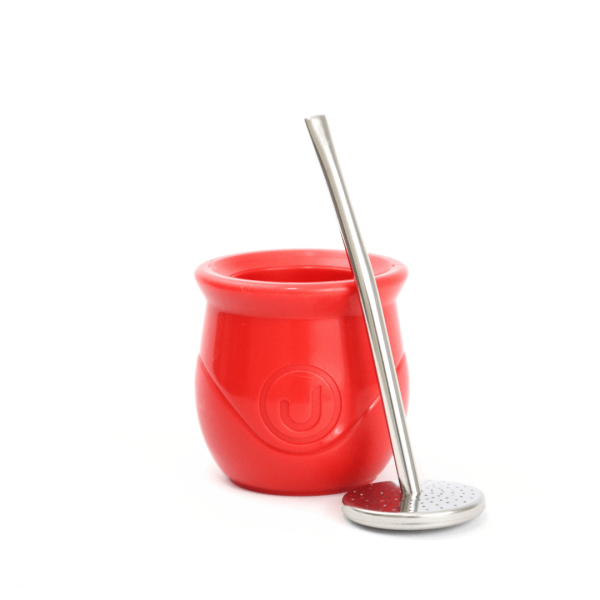 Mate Alto Impacto – Clásico con Bombilla Acero - Imagen 12