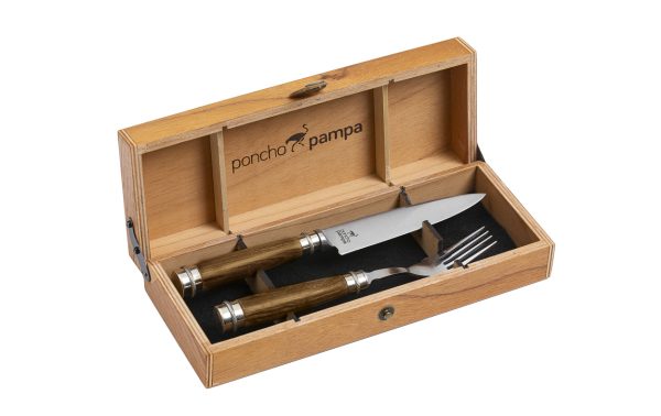 Set de Cubiertos Asado Premium Poncho Pampa - Imagen 4