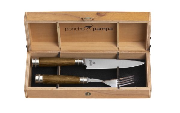 Set de Cubiertos Asado Premium Poncho Pampa - Imagen 6