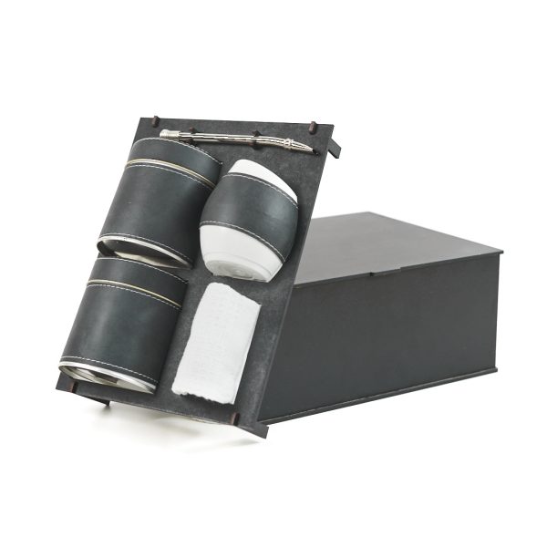 BOX M SET MATE CON 2 LATAS 8 CM Y SERVILLETA C/ FLOTANTE - Imagen 7