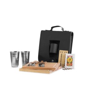 PORTA TABLITA ASADO X2 CALADO CON TRUQUERA BLACK