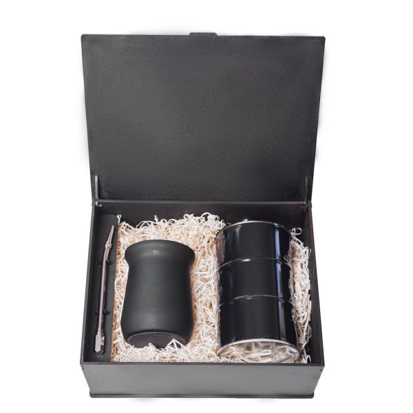 BOX M SET MATE ACERO INOX. CON 1 LATA 14,5 CM - Imagen 3