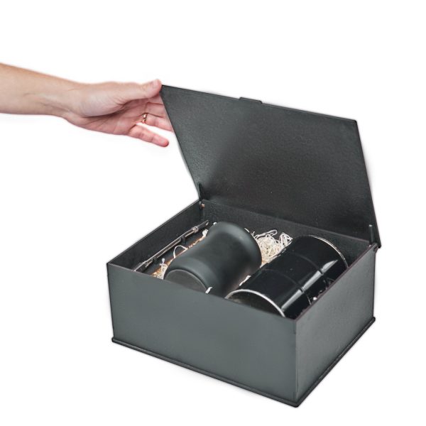 BOX M SET MATE ACERO INOX. CON 1 LATA 14,5 CM - Imagen 8