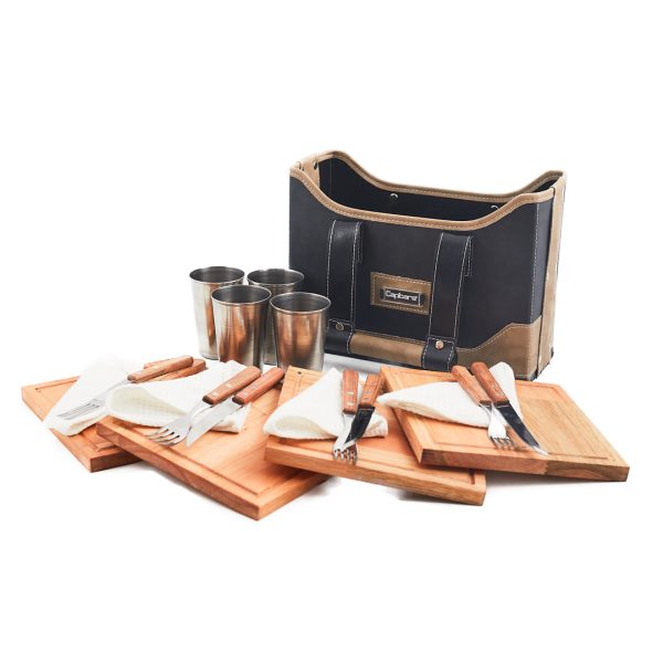 SET ASADO SERIE 2 PARA 4