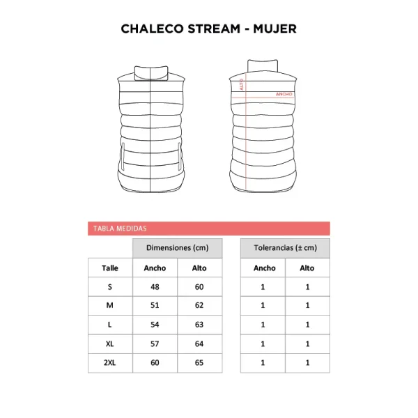 CHALECO STREAM WOMEN - Imagen 4
