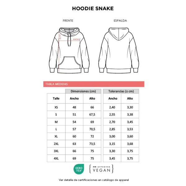 Hoodie Snake - Imagen 2