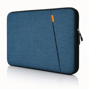 FUNDA PORTA Notebook Cordura CBolsillo Azul Melange