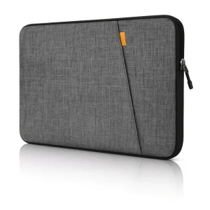 FUNDA PORTA Notebook Cordura CBolsillo Gris