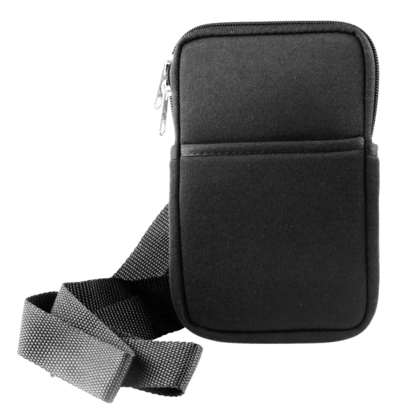 Bandolera Porta Celular Negro - Imagen 4