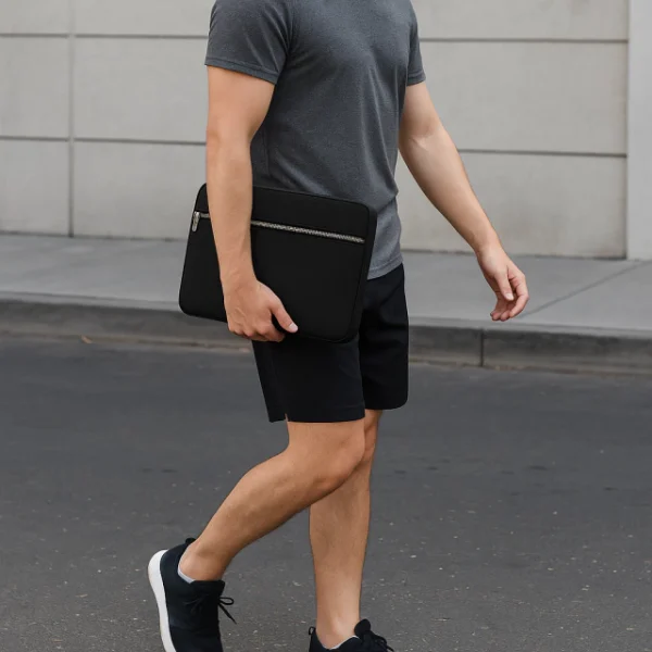 Funda Notebook con Bolsillo al frente Negro - Imagen 6