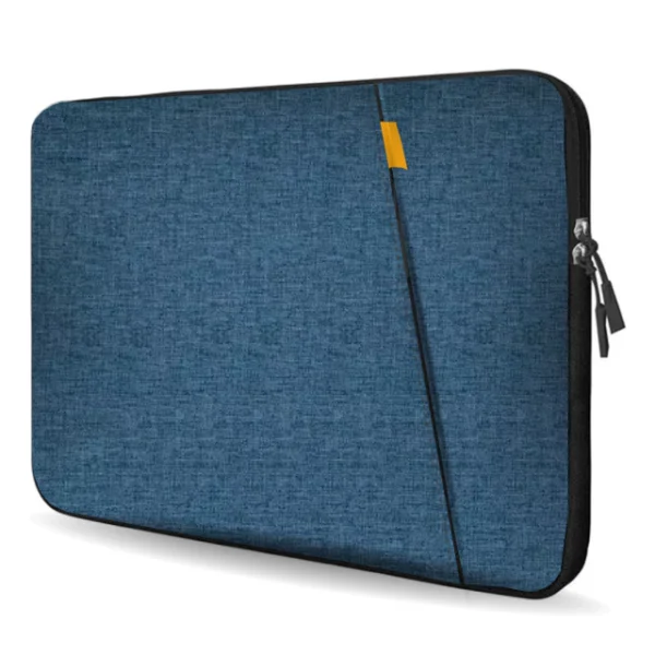 FUNDA PORTA Notebook Cordura C/Bolsillo | Azul Melange - Imagen 8