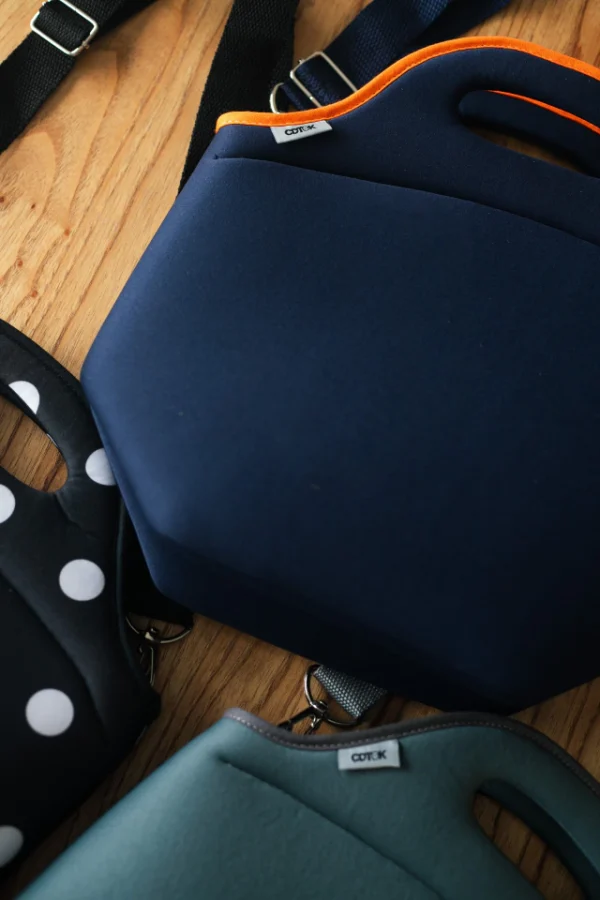 Lunchera Térmica de Neoprene Azul - Imagen 2