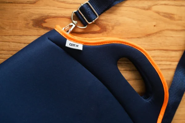 Lunchera Térmica de Neoprene Azul - Imagen 4