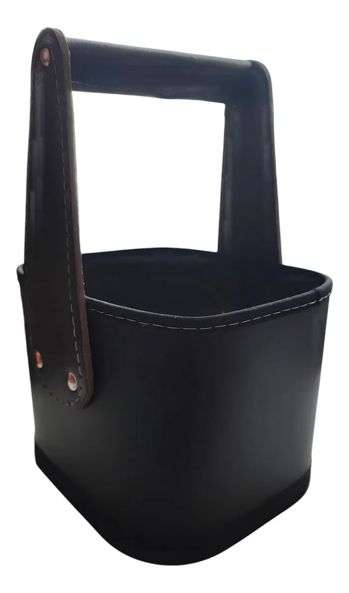 Set Matero, Mate + Canasta + Bombilla + Yerbero Y Azucarera Negro - Imagen 2