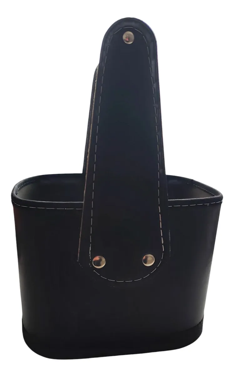 Set Matero, Mate + Canasta + Bombilla + Yerbero Y Azucarera Negro - Imagen 4