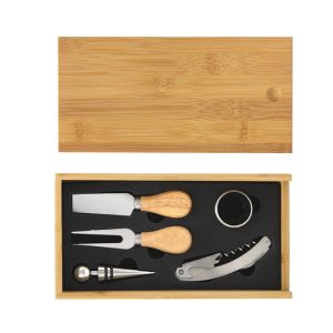 T708 Set de vino y Tabla para quesos WINCHESTER