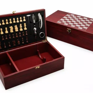 Set de Vino con Ajedrez 230