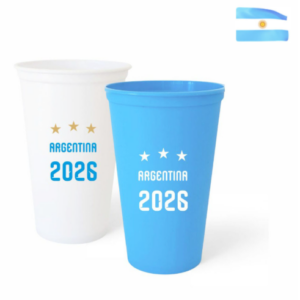VASOS FIESTA ARGENTINA MUNDIAL