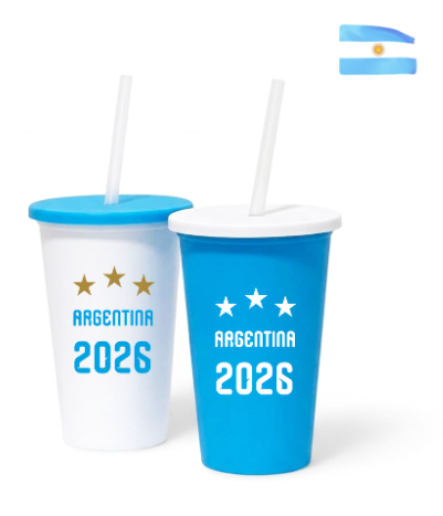 VASOS POP ARGENTINA MUNDIAL