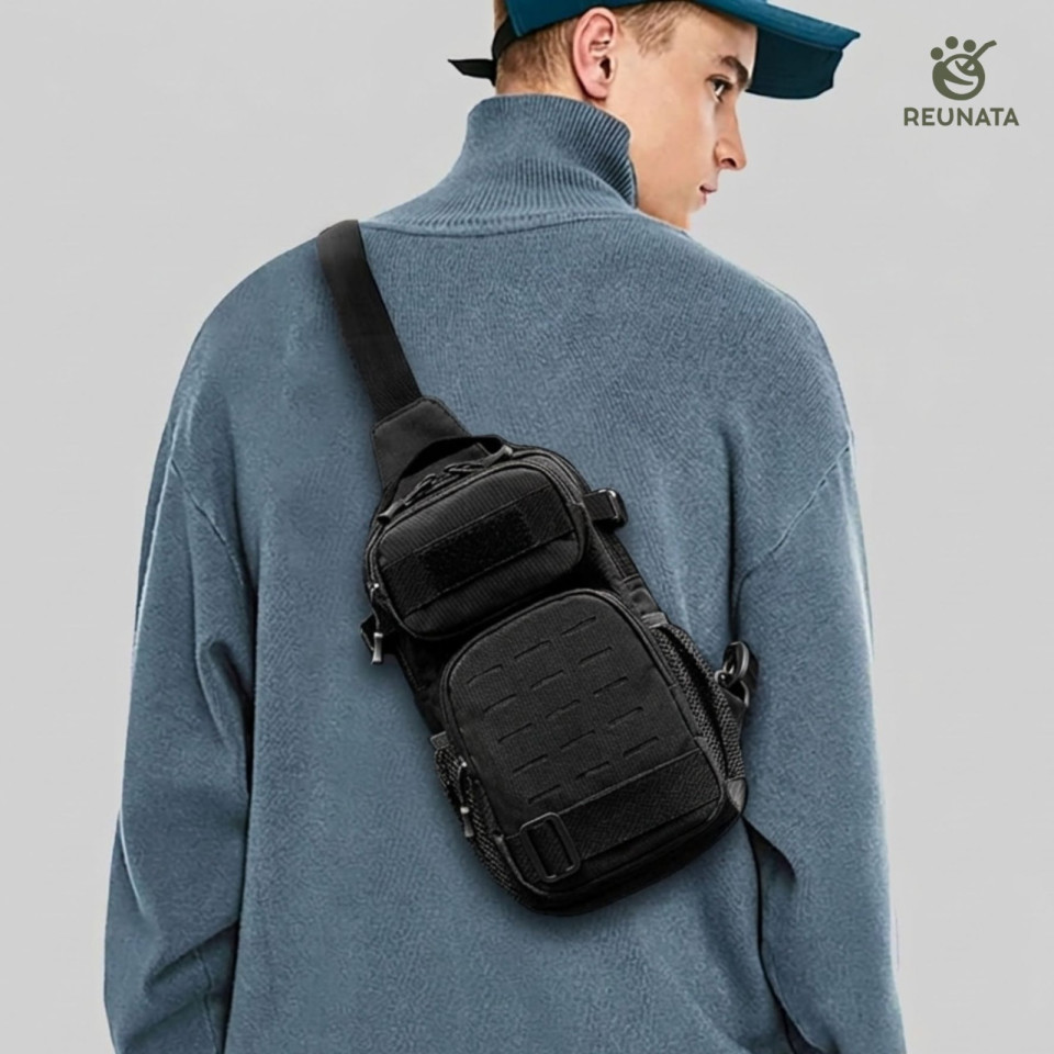 Mochila Táctica Engomada Trekking Camping RIPSTOP - Imagen 4