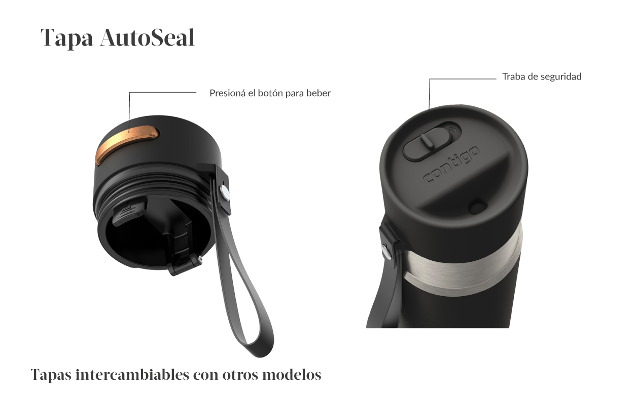 Contigo Vaso Térmico Autoseal 532 ml - Imagen 2